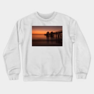 Fort Myers Pier Sunset Crewneck Sweatshirt